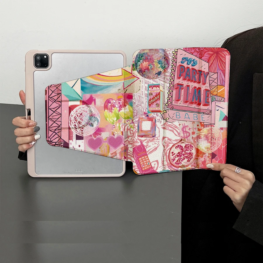 

Case compatible with iPad 10.9/Pro11/10th7/8/Air 4/5/Air 13(M3 2025)/Air 11(M3 2025)/Air 11(M3 2025)/(A16 2025)