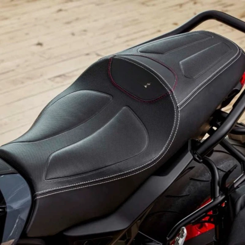 Modified waterproof and comfortable double seat, competitive wind stitching black seat cushion