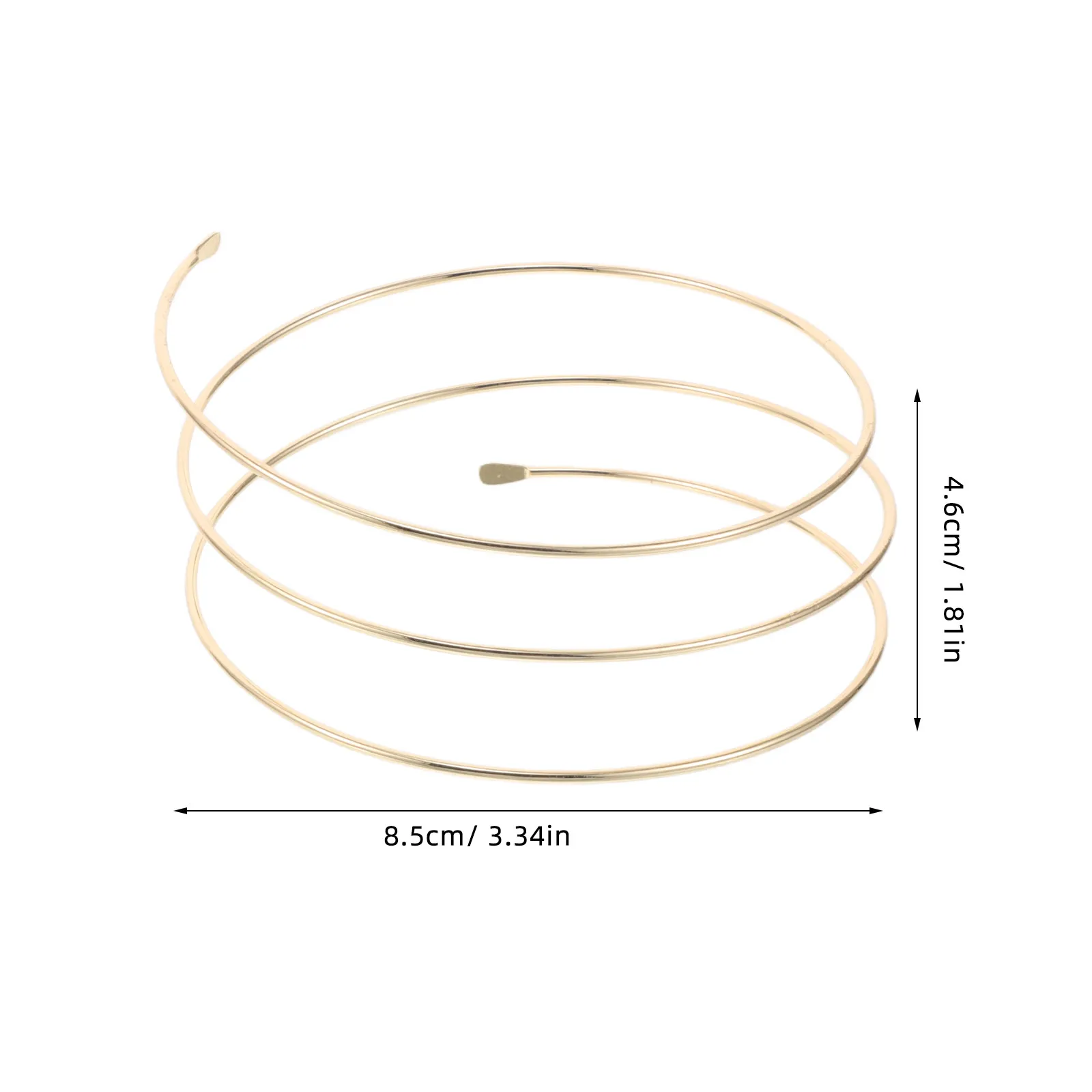 Women's Hollow Out Layered Cuff Bracelet Set – Punk Metal Bangle Wrap Jewelry for Upper Arm