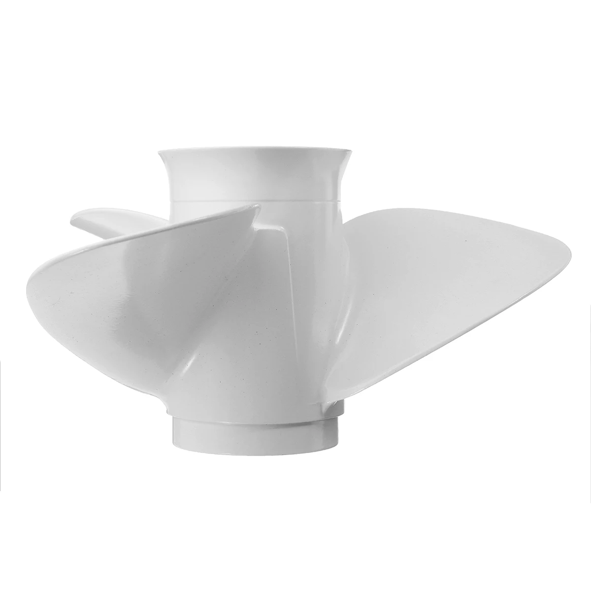 683-45952-00-EL  9 1/4 x 9 3/4 Boat Outboard Propeller For Yamaha 9.9-15HP Aluminum Alloy 3 Blades 8 Spline Tooths White