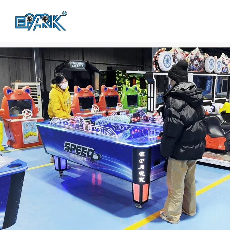 Indoor Commercial Amusement Park Air Hockey Two Players Air Hockey Machine Coin Operated Air Hockey Table