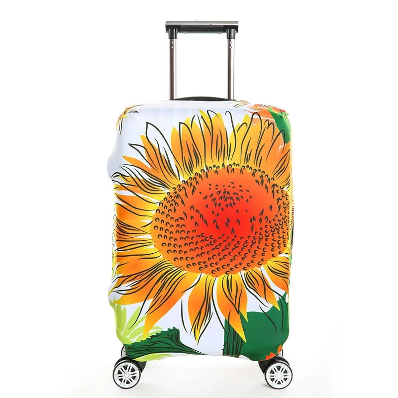 

TRIPNUO Thickest Elastic Sunflower Luggage Suitcase Protective Cover, Apply to 18-32inch Cases, Travel Accessories