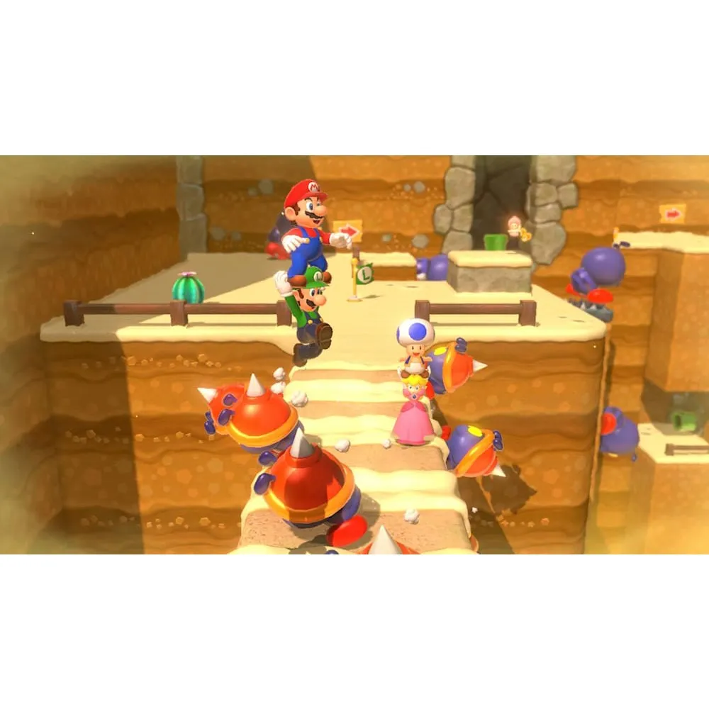 نينتندو سويتش - سوبر ماريو 3D World Bowsers Fury - عروض الألعاب، خرطوشة الألعاب، البطاقة المادية