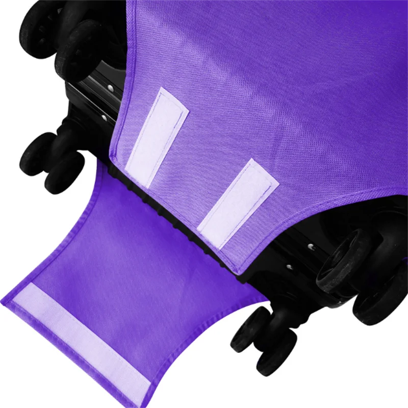 1 قطعة 20/24/26/28/30 بوصة غطاء الأمتعة الملونة الأمتعة حامي غطاء غير المنسوجة الغبار عربة حقيبة مقاومة للاهتراء #5