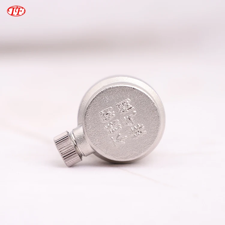 TF Factory metal stainless steel heating pipe venting and bleeding valve degassing valve Automatic Air Vent Valve