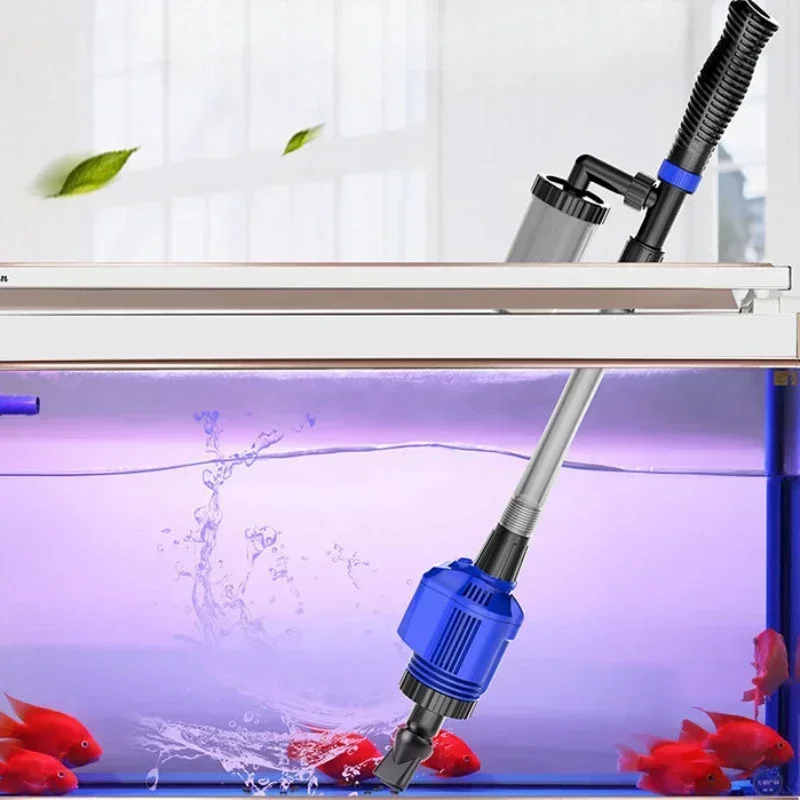 

Electric Fish Tank Gravel Cleaner Automatic Aquarium Cleaner Water Change Pump Aquarium Siphon Vacuum Cleaner Water Filter Pump