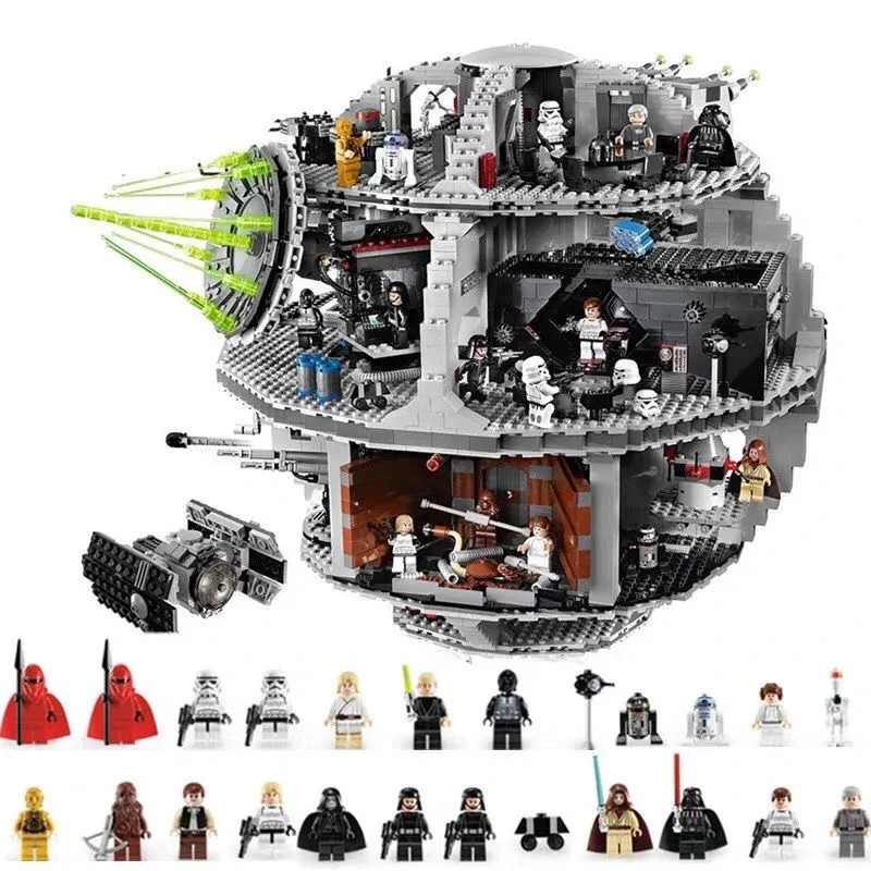 Lion 19013 Planet Series 60010 Death Star No. 3 180019 Assembled 81061 building block toy 05063