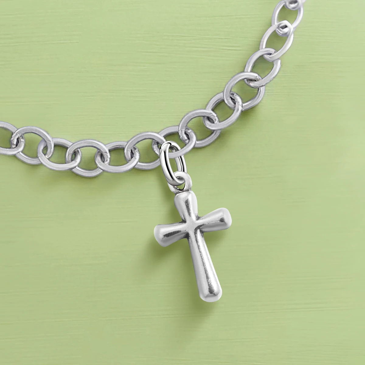 

925 Sterling Silver JamesAvery Vintage Pendants Cross Love Letter Charms Beads Fit Original Bracelet Bangle Necklace DIY Jewelry