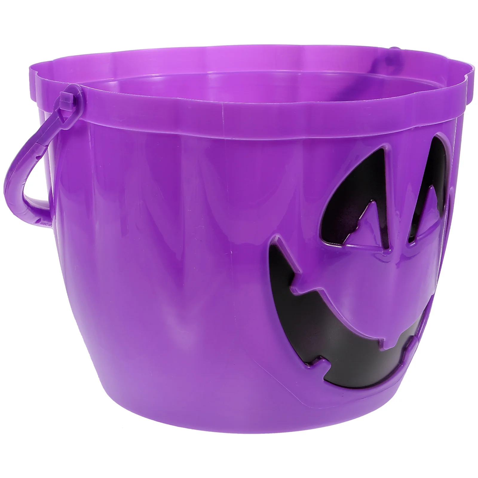 

Glowing Pumpkin Halloween Candy Bucket For Kids Portable Trick Or Treat Party Favor Bucket Plastic Handheld Candy Holder