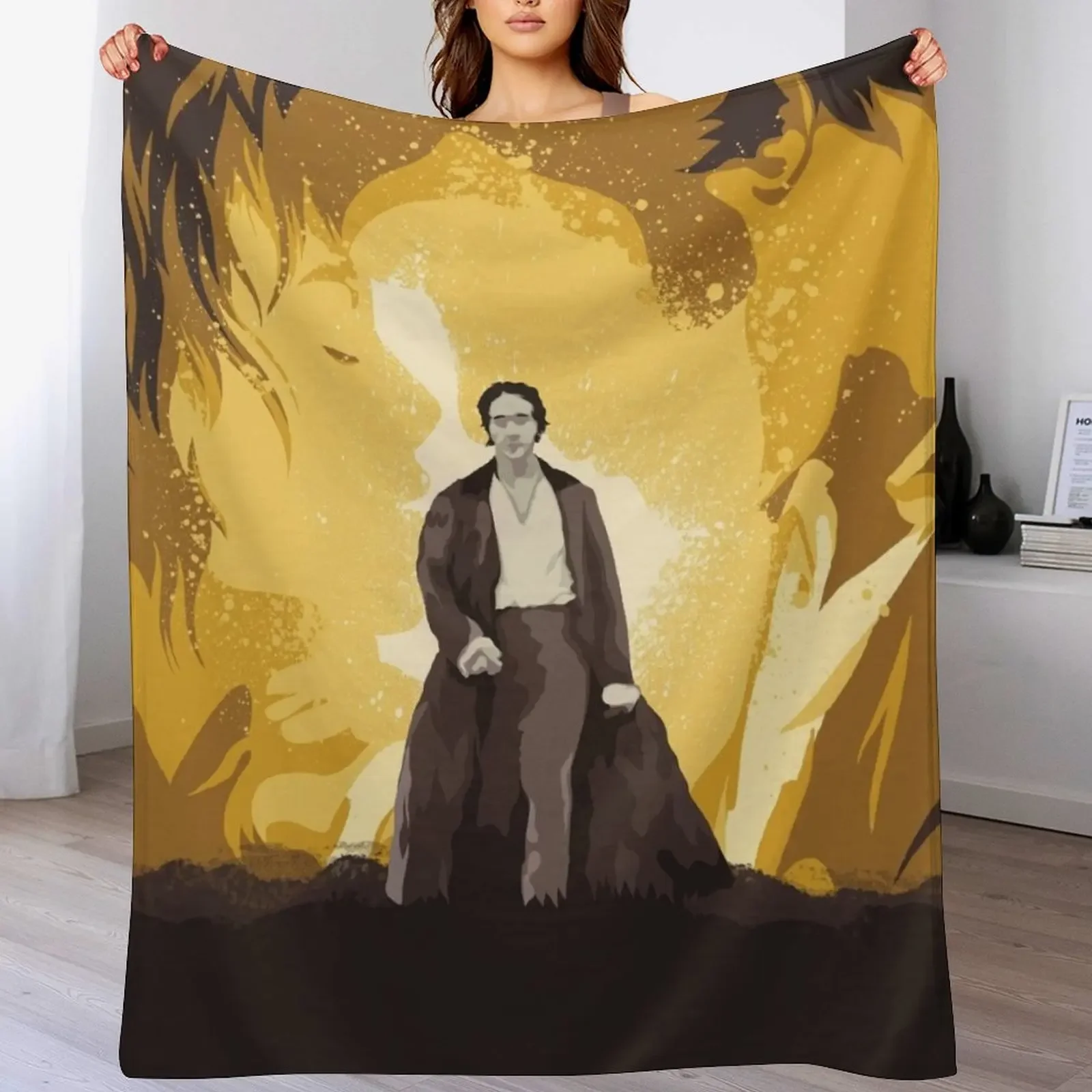 

Mr. Darcy Tugging On Heartstrings Throw Blanket Moving Summer Beddings Weighted Bed covers Blankets