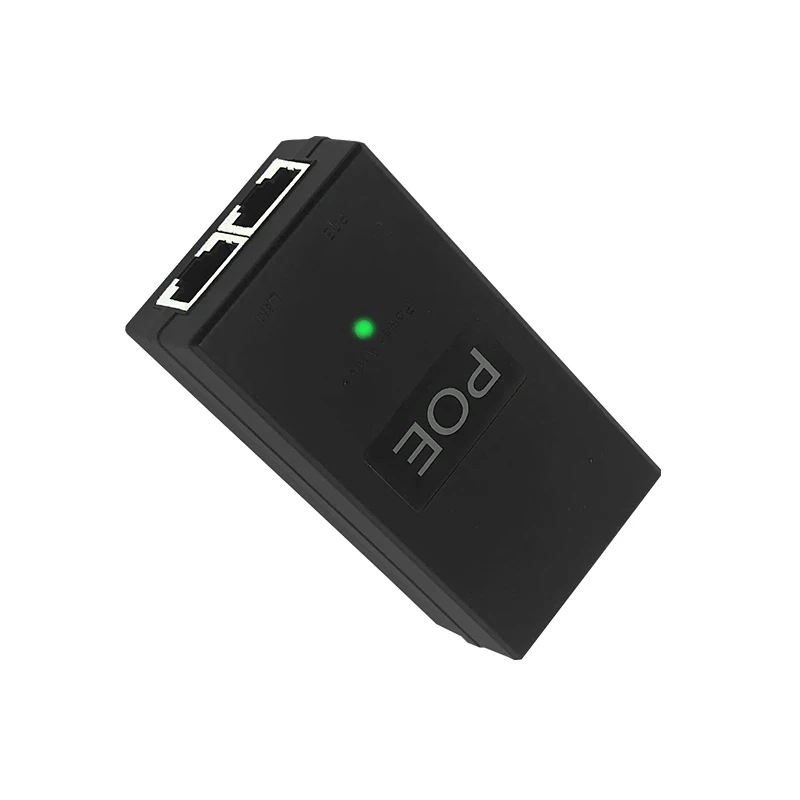 24 v1a e 48V 1A Desktop POE Switch POE extender POE Power Injector Ethernet Adapter sorveglianza per l'alimentazione della telecamera IP