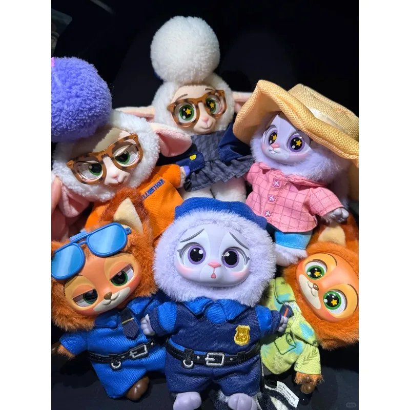 ديزني 2025 جديد Zootopia جودي أرنب نيك الثعلب الأغنام صندوق الغموض مايور تمثال أنيمي لعبة نموذج جمع صندوق أعمى هدايا الاطفال