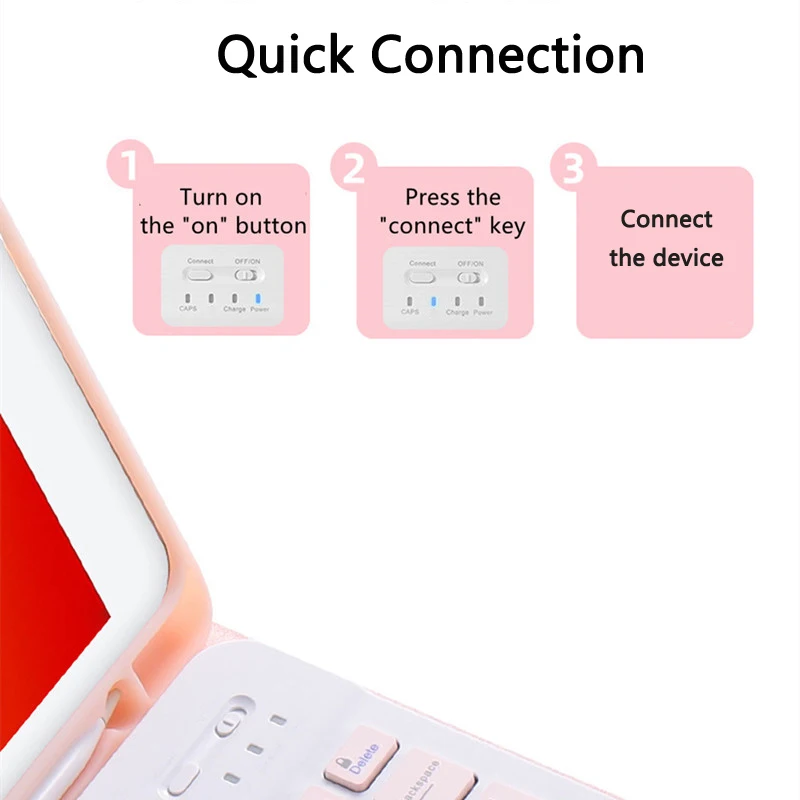 Imagem -06 - Capa de Teclado para Lenovo Tab P12 Xiaoxin Pad Pro 12 2023 Hebraico Espanhol Russo Coreano Portugal Árabe Estojo de Teclado