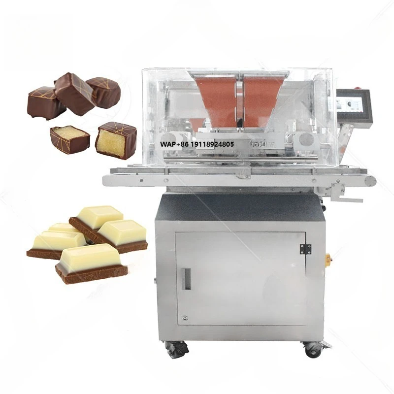 Commercial Automatic Round Chocolate Mould Make Large Hole Chocolate Depositor Machine