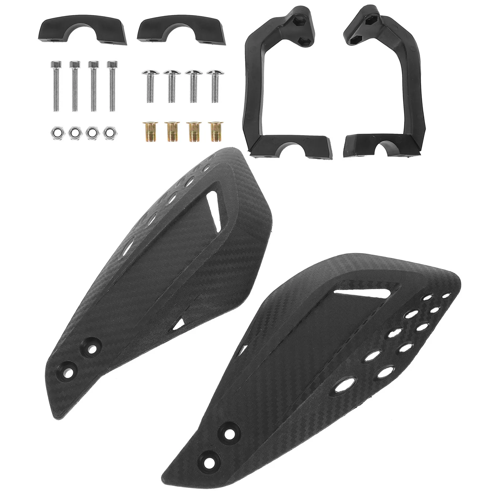 2Pcs Motorbike Handguard Windproof Protection Gear Handlebar Cover Motorcycle Hand Guard Equipment Windproof Handlebar Guard