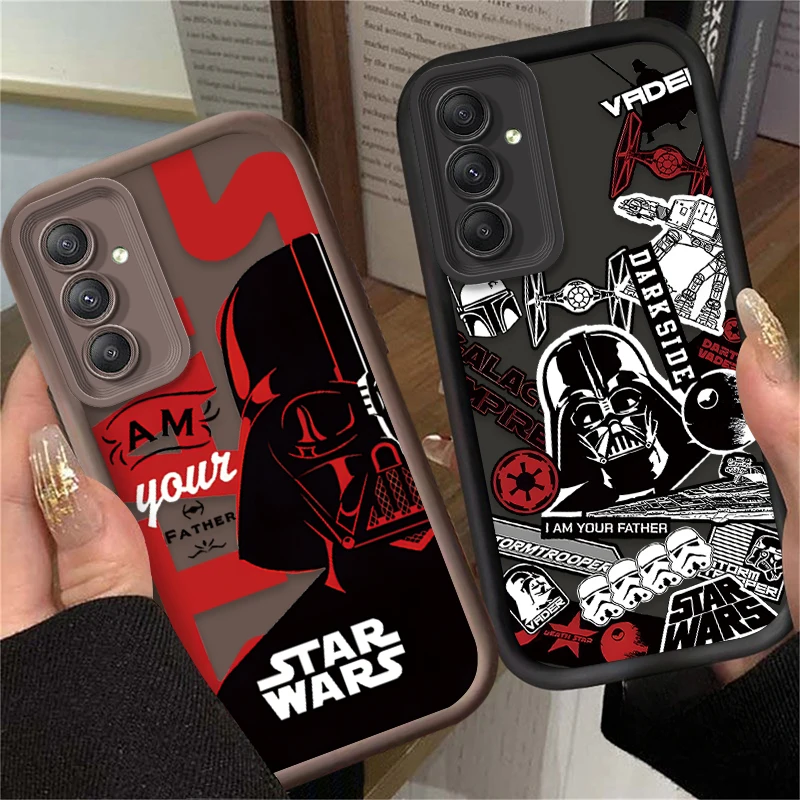 Stars W-Wars Film Darth Vader Case for Samsung Galaxy A55 A16 A25 A35 A15 A06 A05 A05S A24 A13 A23 A12 A22 A32 A52 A71 A51 4G