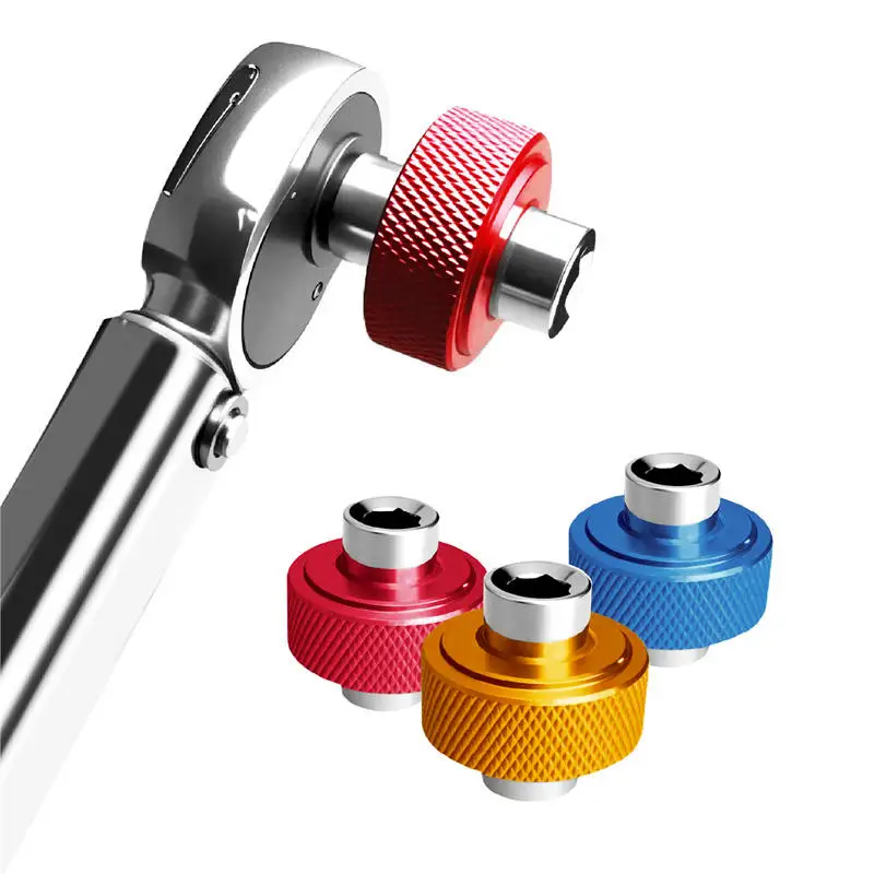 Mini chave de fenda magnética em espiral, suporte para bits hexagonais de 1/4 polegada, ferramenta manual compacta para peças de reparo em espaços apertados