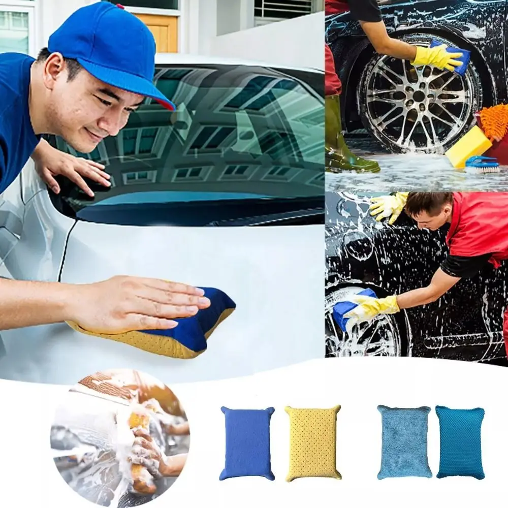 

Портативная супервпитывающая губка для окон без царапин, износостойкая щетка для автомобильного стекла, прочный чистящий ластик, губка для чистки автомобиля