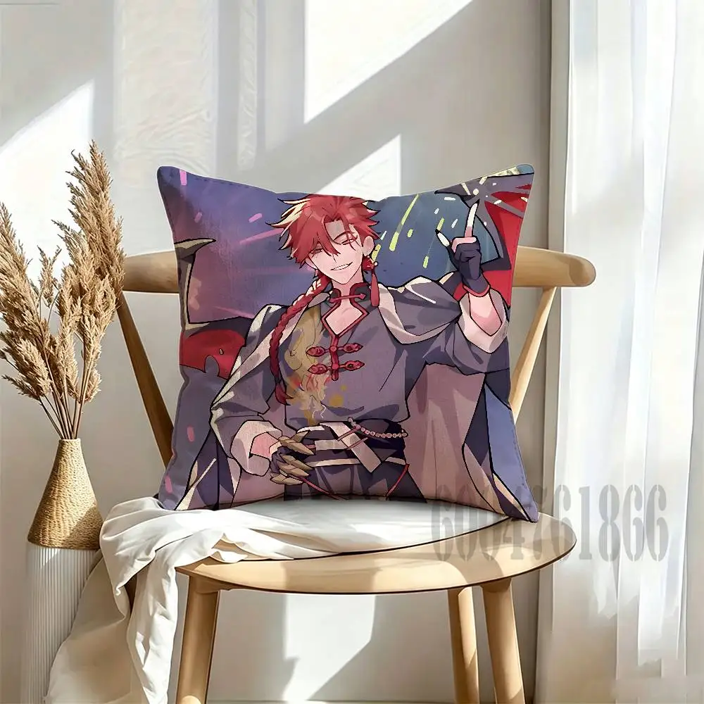 Vein Link Click Pillow Cover Home Decor Art Design Decor Pillowcase Cushion Cover for Bed Sofa Living Room, Indoor and Outdoor