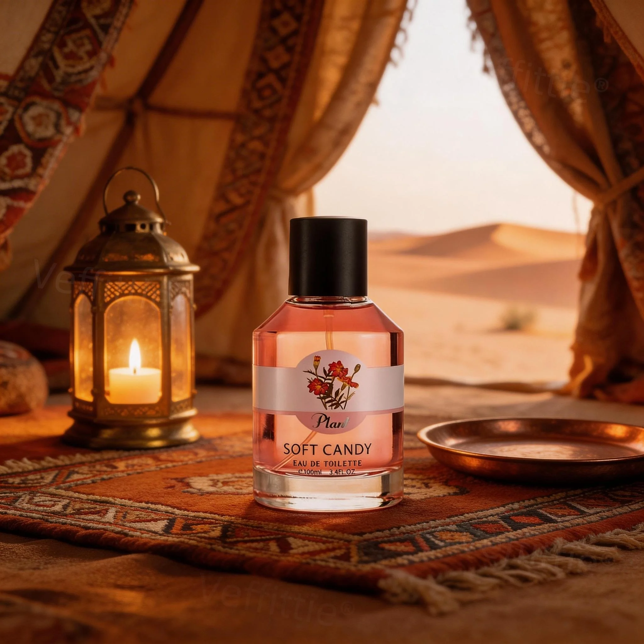 

Desert Exotic Amber EDT 100ml 3.4oz Fragrance, Long Lasting Oriental Gourmand Blend, Bold Exotic Wear, Rich Accent