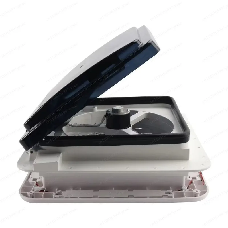 Electric Camper Roof Vent Fan Skylight, RV Exhaust Ventilation Window for Motorhome Caravan Van Conversion Accessories
