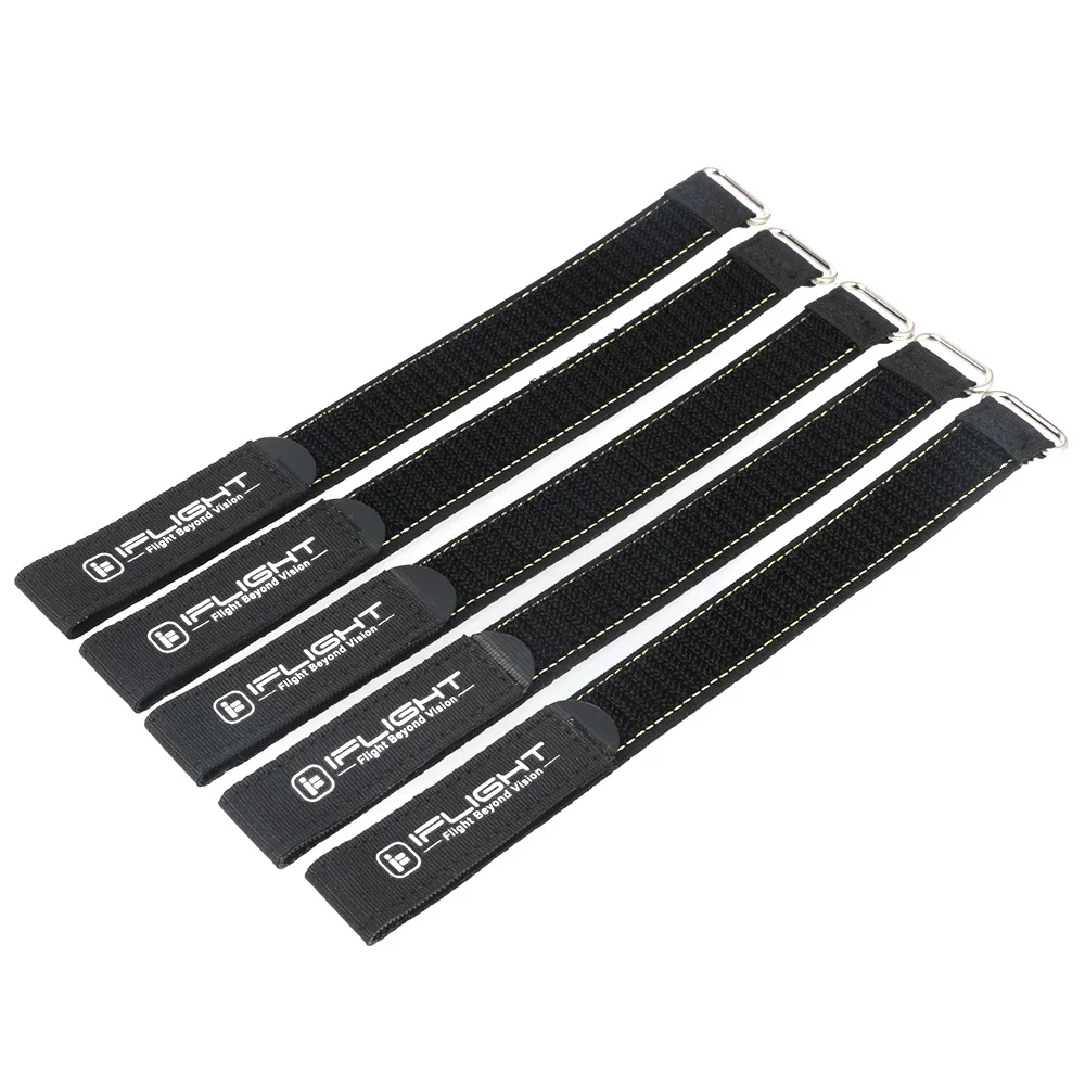 5 Stück IFlight 20mm 15mm Breite 500mm 400mm 300mm 250mm 200mm Länge Mikrofaser-Akku-Gurt Rutschfester Gürtel für FPV – Detail 19