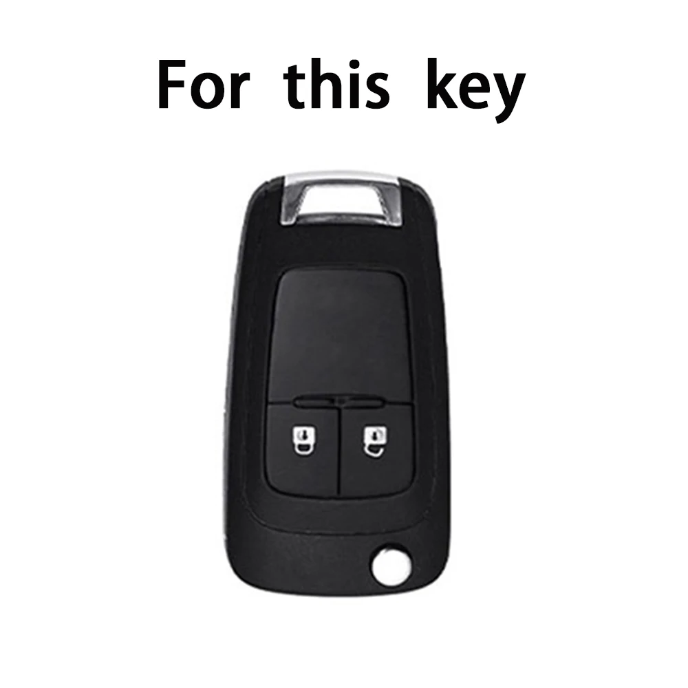 2 pulsanti TPU Remote Key Shell Case Cover per Chevrolet Cruze per OPEL VAUXHALL Insignia Astra Zafira per Buick Protector