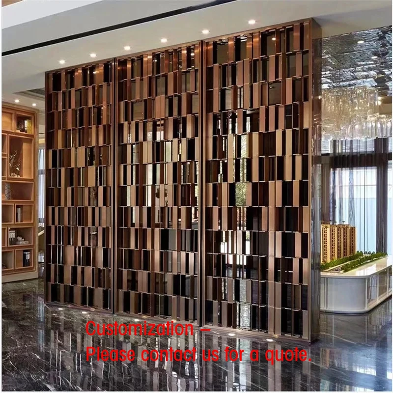 

custom.Customized Laser Cut Trennwand Privacy Art Metal Divider Screens Partition Wall Panels Hotel Lobby Engineering Decora