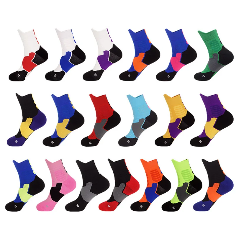 

Professional deodorant basketball socks quick drying thick custom elite breathable sports socks towel bottom stockings