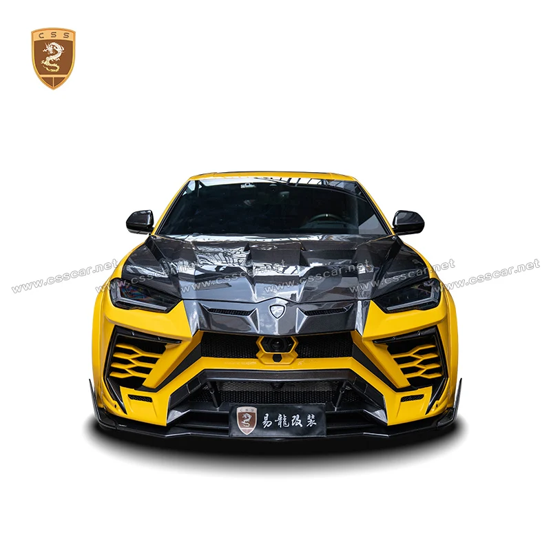 MSY Style Front Bumper Air Vent Cover For Lamborgini URUS Rear Truck Top Wing Spolier Exhaust Pipe Side Fender Spiltter Body Kit