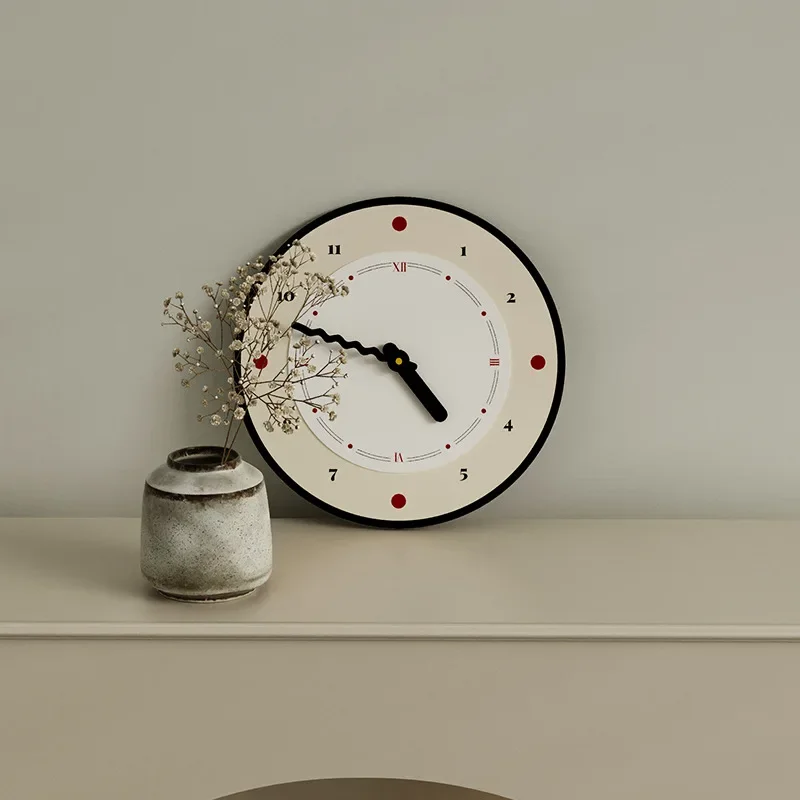 Silent Wall Clock Modern Minimalist Wall Watch Nordic Interior Living Room Clocks Elegant Stylish Pendulum Clock Room Ornaments