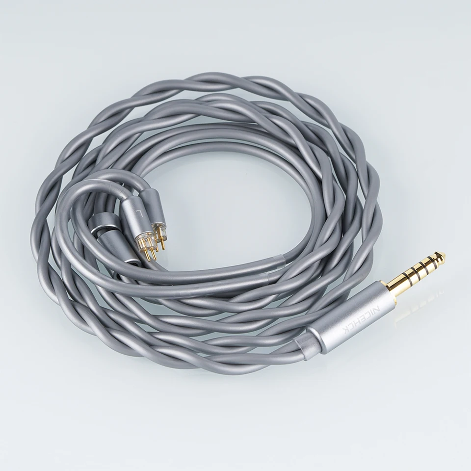 NICEHCK SincFirst HiFi Upgrade-Kabel 7N OFC IEM Kopfhörerkabel 4,4mm 2-Pin für DB2 Tears Conch SODA Starfield 2 WAN ER SG – Detail 8