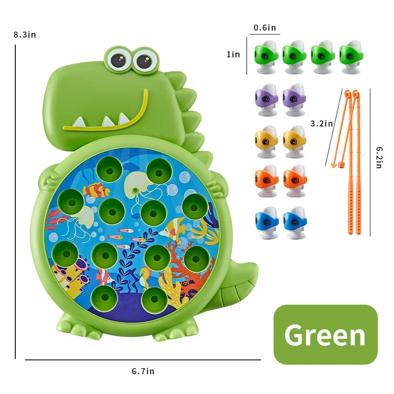 Placa de pesca, ejercicio, enfoque para niños, rompecabezas de educación temprana, juguetes de pesca, interacción entre padres e hijos, juguetes de ciencia y educación