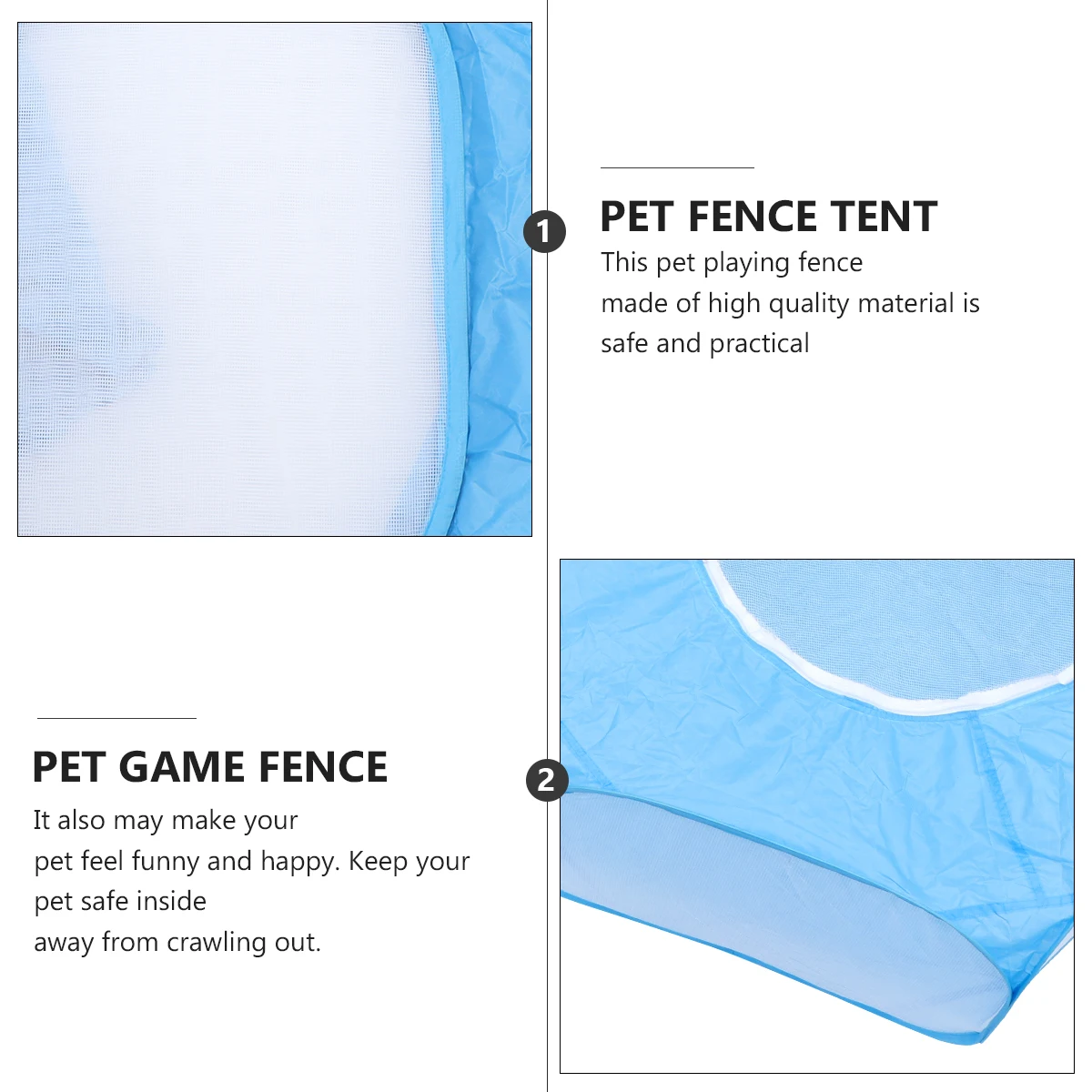 

Pet Game Fence Playpen Tent for Small Animals Indoor Outdoor Supplies Safe Durable Breathable Toy Hamster Rabbit