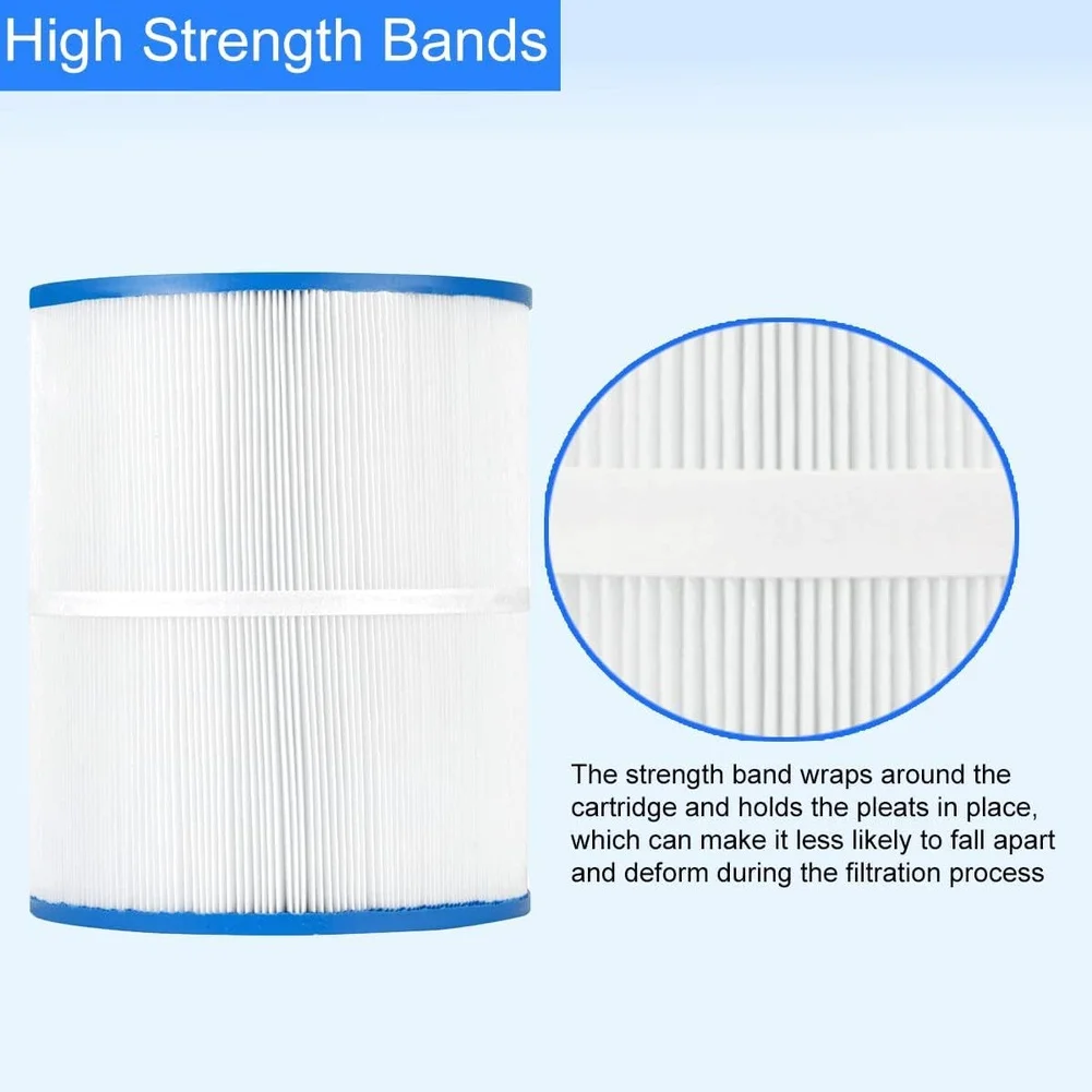 PWK65 Spa Filter Cartridge Compatible With Water Relaxation Units System And Swimming Pools Cleaning Filter Parts