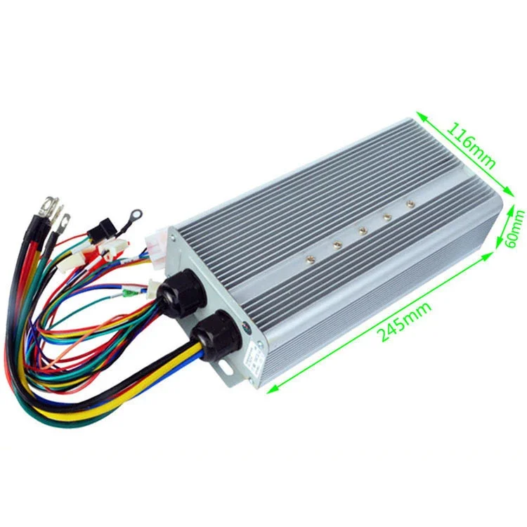 YYK 48V 60V 72V Brushless Dc Motor Controller 50A 80A 100A Electric Scooter Motor Controller for q1s q1