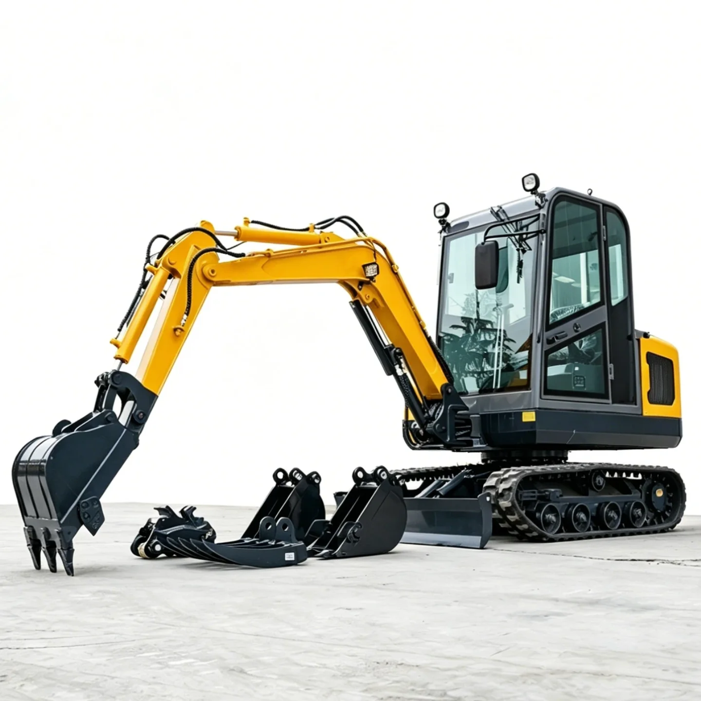 2.5Ton Compact Crawler Excavator Hydraulic Mini Digger for Road Construction Projects