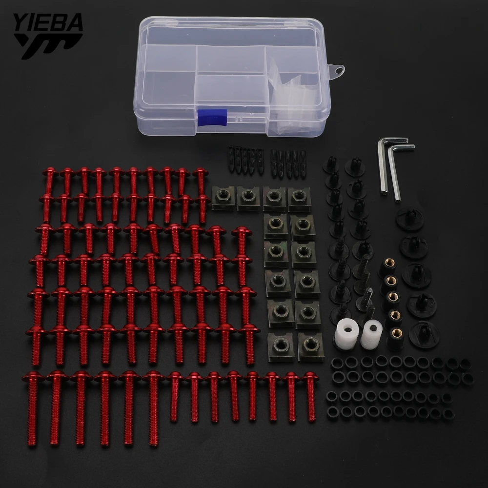 For Aprilia RS660 Tuareg 660 Tuono 660/1100 RS 50 125 150 1000 RSV4 Universal Motorcycle Complete Fairing Bolts Kit Screws Nuts