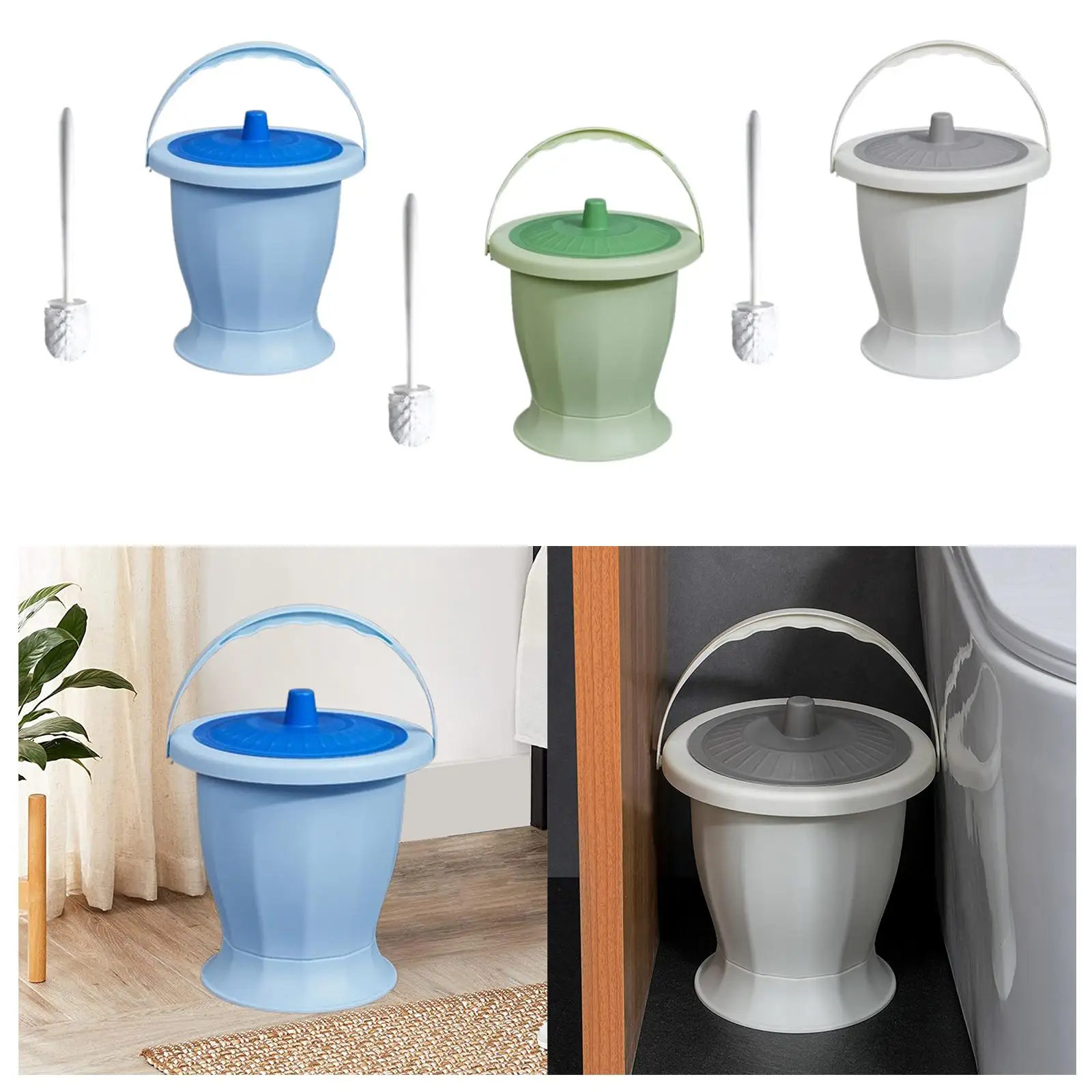 

Писсуар, кувшин для ночной мочи и кольцо, туалетная щетка для женщин, мужчин, детей