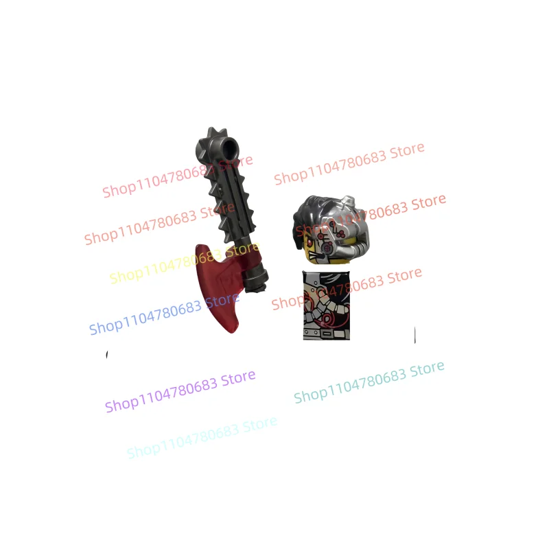 MOC 블록 휠체어 닌자 조립 모델 피규어 애니메이션 TV 요소 마스터 토이 휴일 선물 수집품