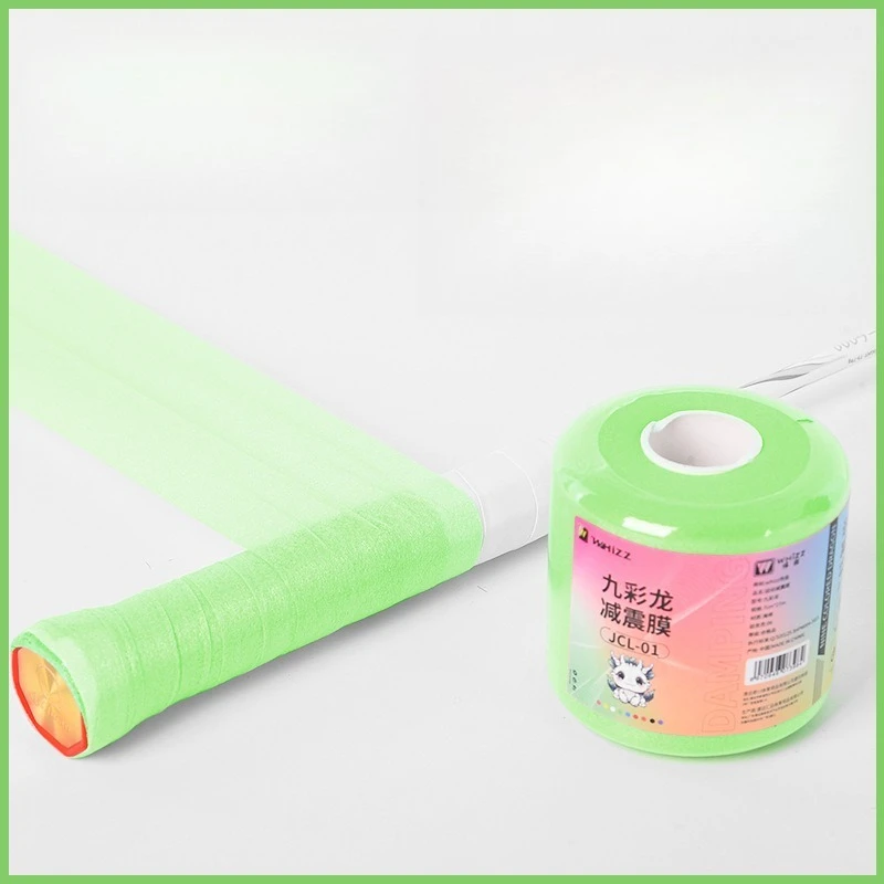 Badminton Racket Cushioning Film, Tennis Racket Rubber Base Film Shock-absorbing Film  Easy To Use, Sports  Accessories