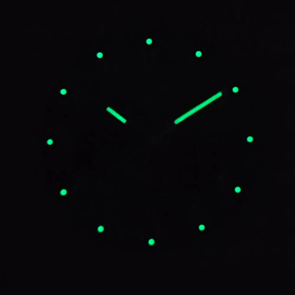 NH36 dial Arabic numeral 5 S dial watch dial green Luminous dial Suitable for NH36 movement watch accessories watch repair tools
