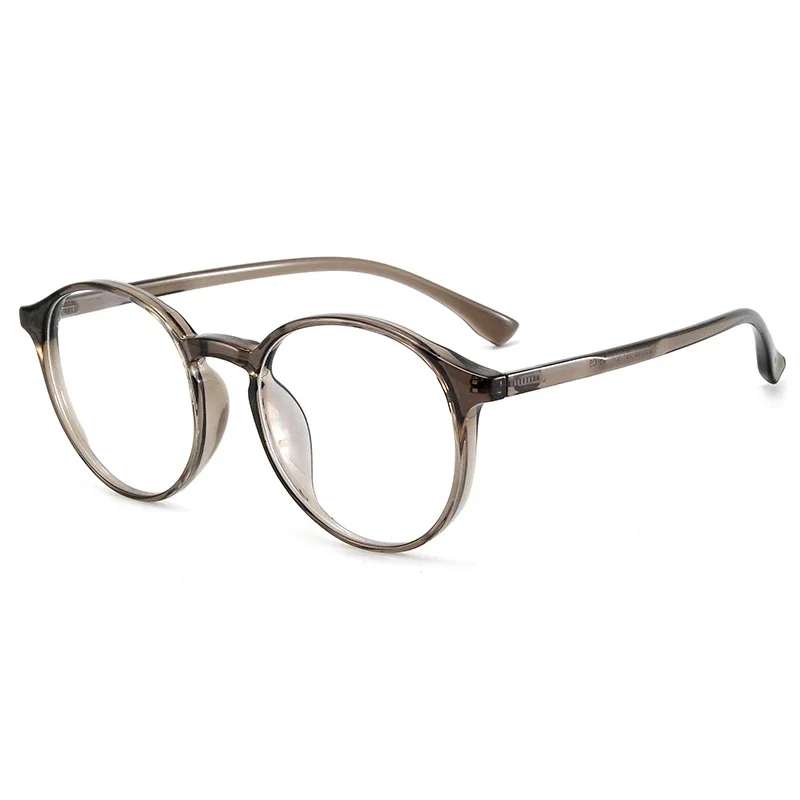 BCLEAR UltraLight TR90 Retro Round Prescription Eyeglasses Myopia Glasses Men Women Optical Anti-blue Computer Photochromic Lens