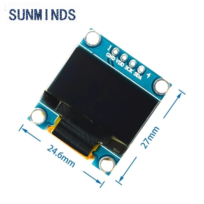 White Blue color 128X64OLED LCD LED Display Module For Arduino 0.91 0.96 1.3 1.54 2.42inch I2C IIC Serial new original with Case