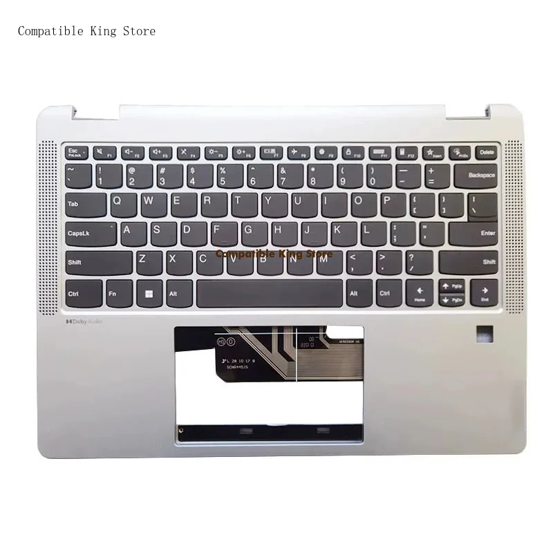 D Palmrest Upper Case with US Backlight/ No Backlight For Lenovo Ideapad Flex 5-14ALC7 14IAU7 ABR8 IRU8