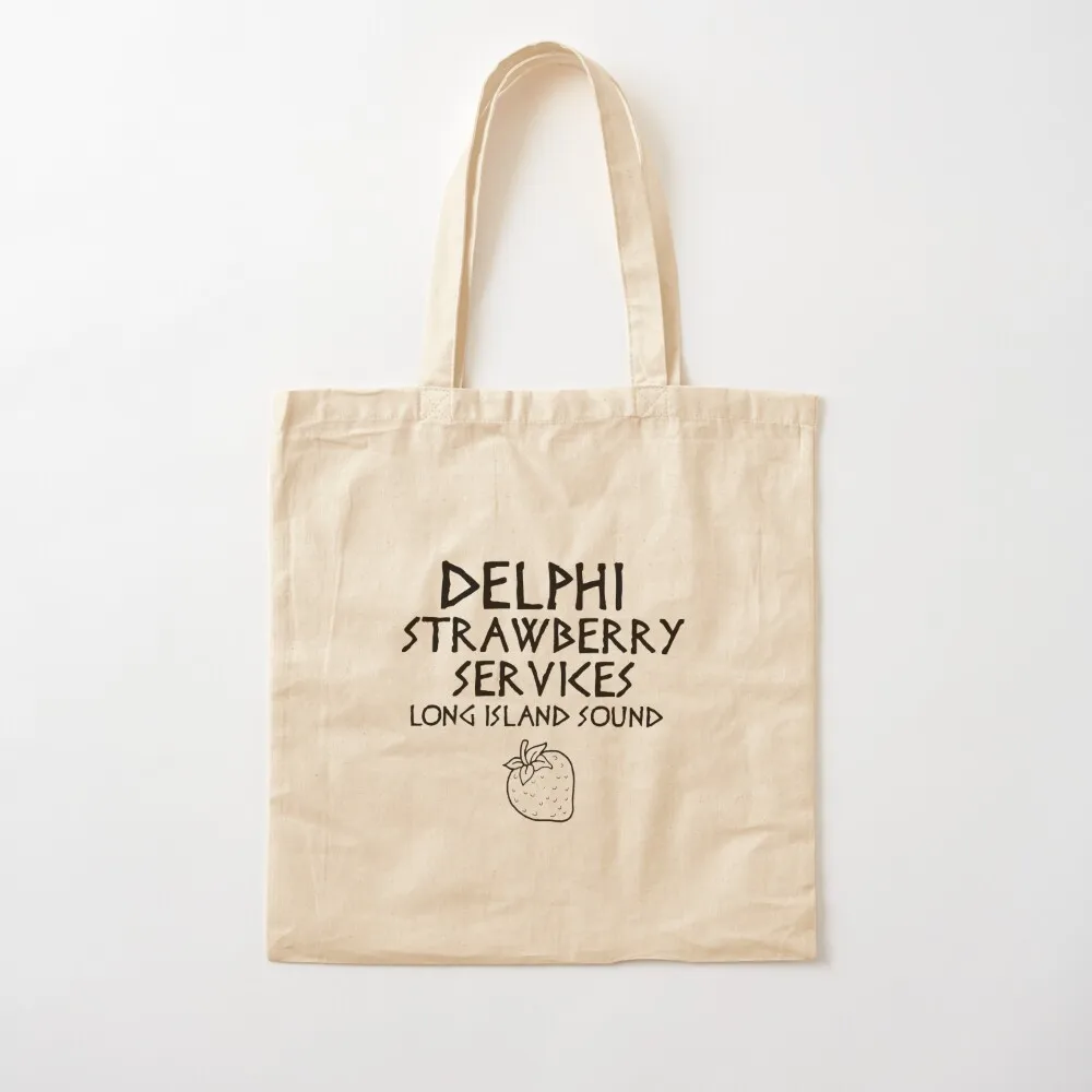 

Camp Half Blood “Delphi Strawberry Services” Design Tote Bag Cloth bag Candy bags