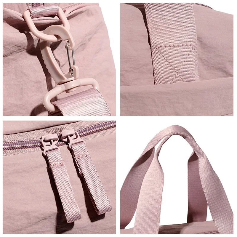 Custom logo For Fitness Bag With Shoe Compartment Men's Hand-held Yoga Luggage Travel Bag Custom Image