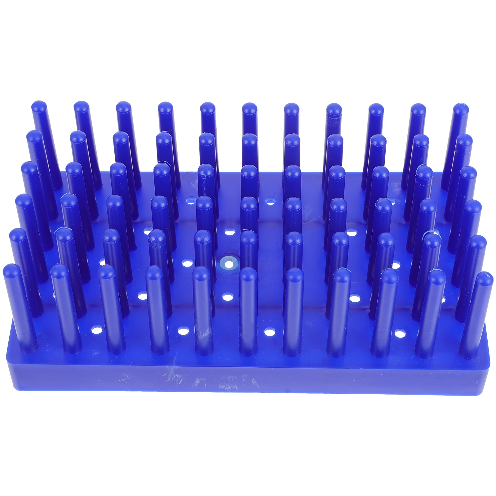 

66 Places Tube Rack Plastic Laboratory Holder Test Tube Rack Stand Drying Large Capacity Lightweight