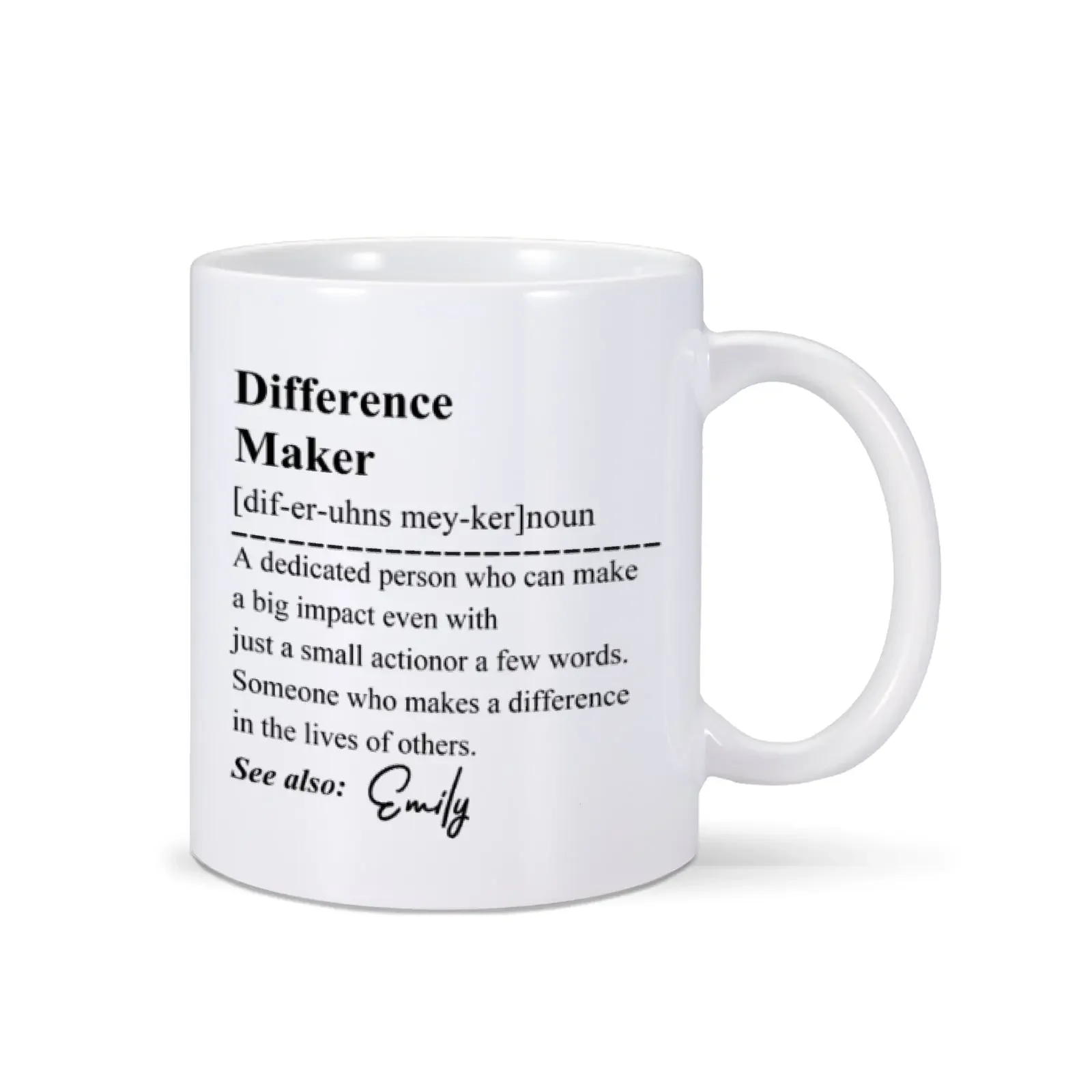 11 עוז קרמיקה ספל מותאם אישית שם הבדל עושה ספל קפה מנטור ראש הערכה מתנה תודה לך עוזב מתנות למורה