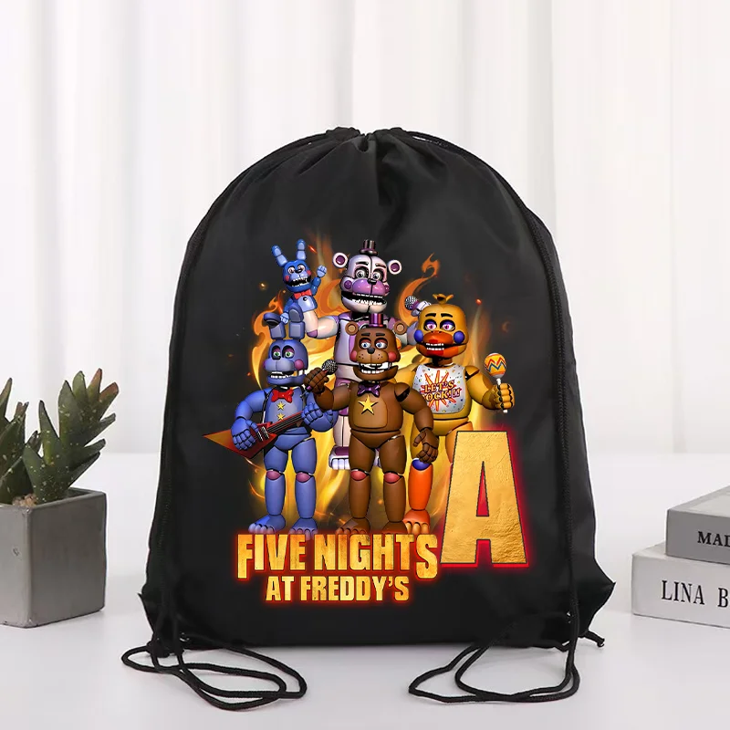 five-nights-at-freddys-Сумка-на-шнурке-для-хранения-вещей-Карманная-игра-Аниме-Фигурка-Письмо-a-z-Рюкзак-Дорожные-сумки-для-плавания-Подарок-на-день-рождения